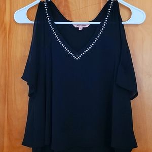 Juicy Couture Rhinestone Blouse